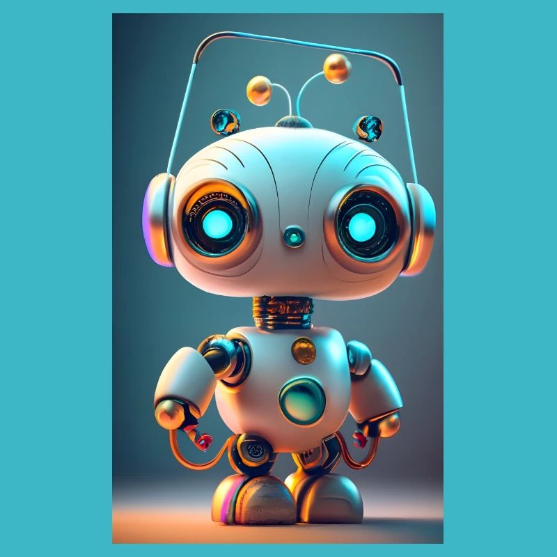 robot drôle