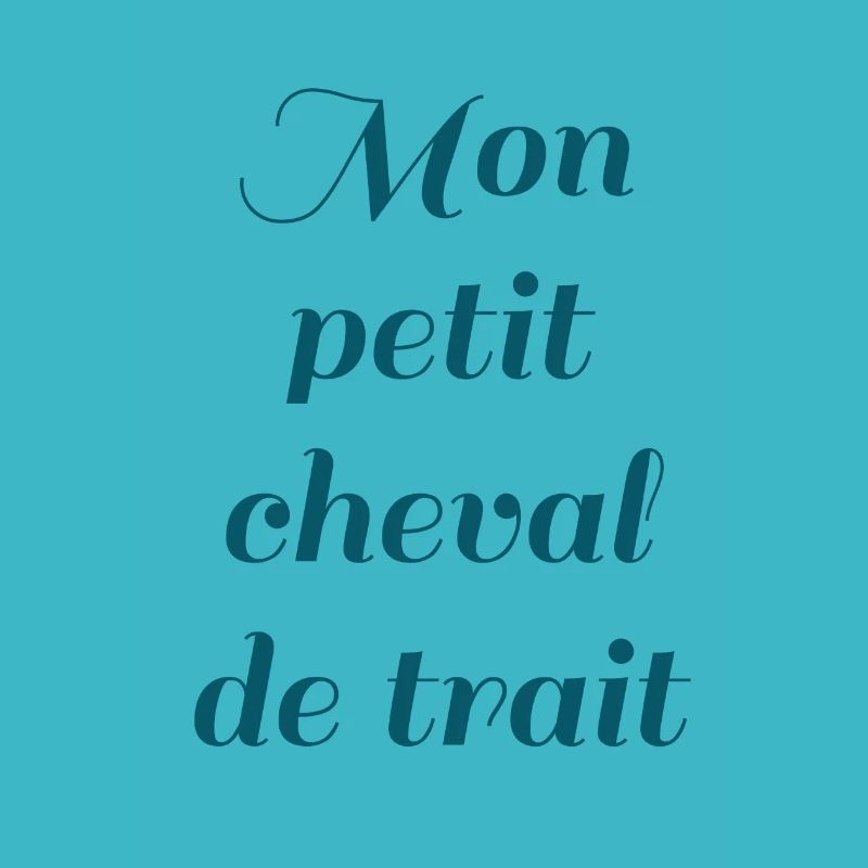 Mon cheval de trait