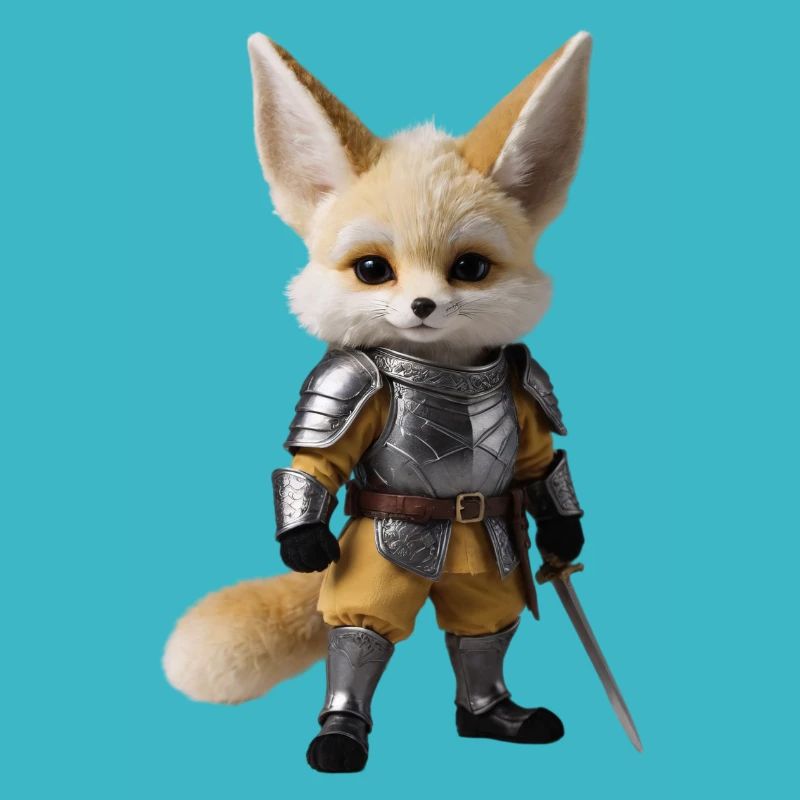 fennec chevalier épée 3