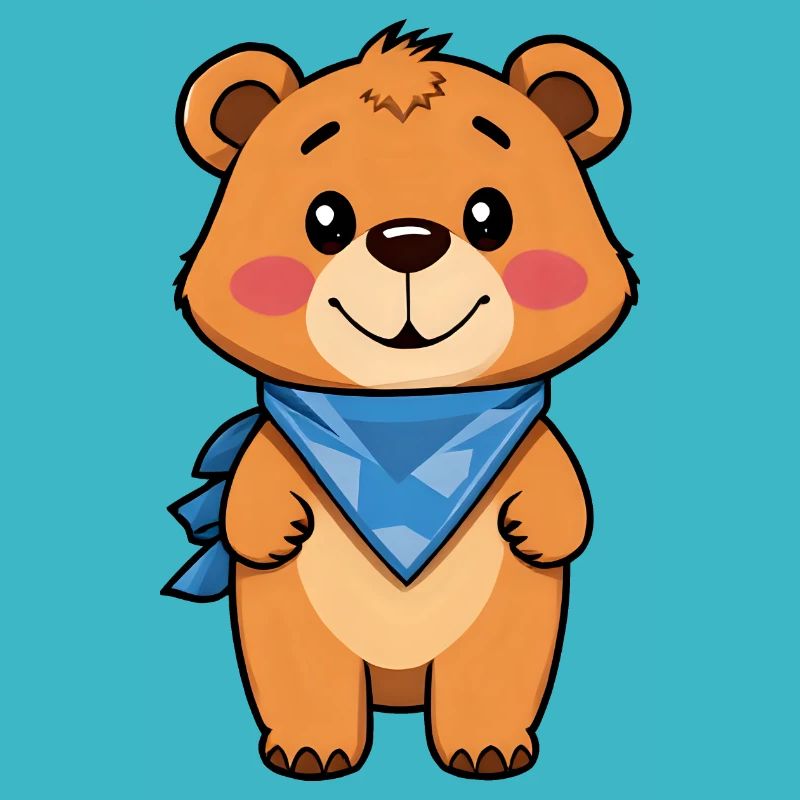 Stilvoller Teddybär