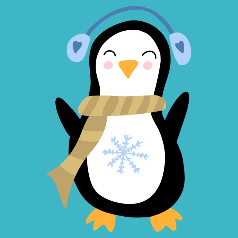 Winter Pinguin