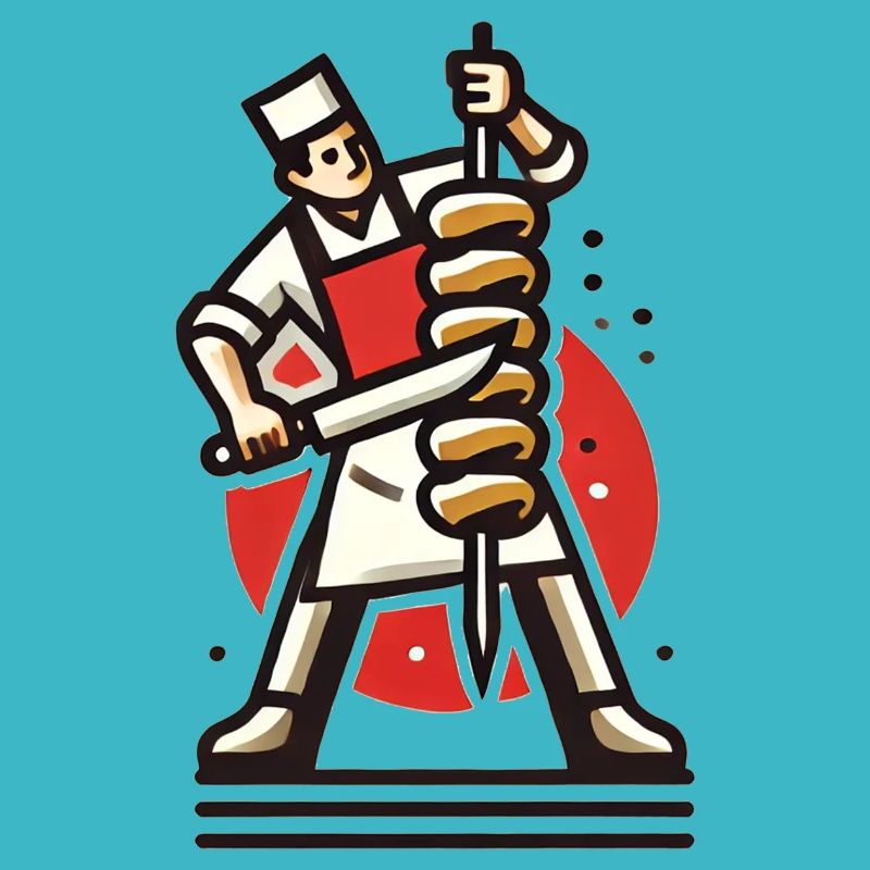 Dönermann Logo Döner Kebab