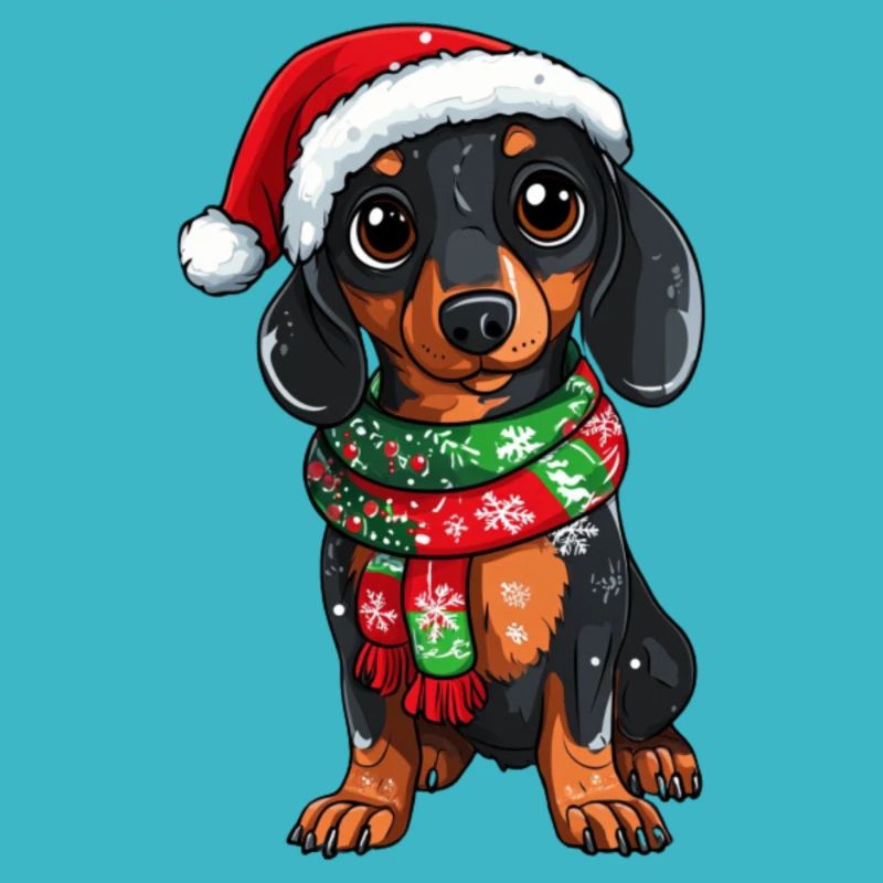 Teckel de Noël