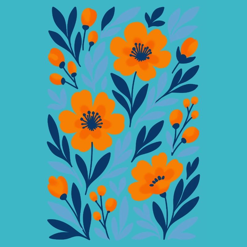Graphic Flowers - Modern Floral Design