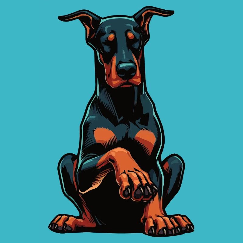 Doberman Doberman Propriétaire Doberman Lovers