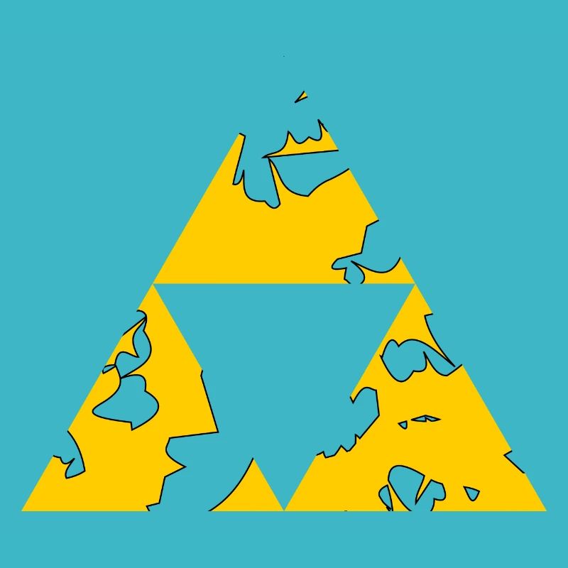 Triforce triangle retro gaming legend controller