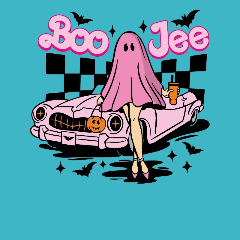 Boo Jee Boojee Halloween Funny Ghost Costume