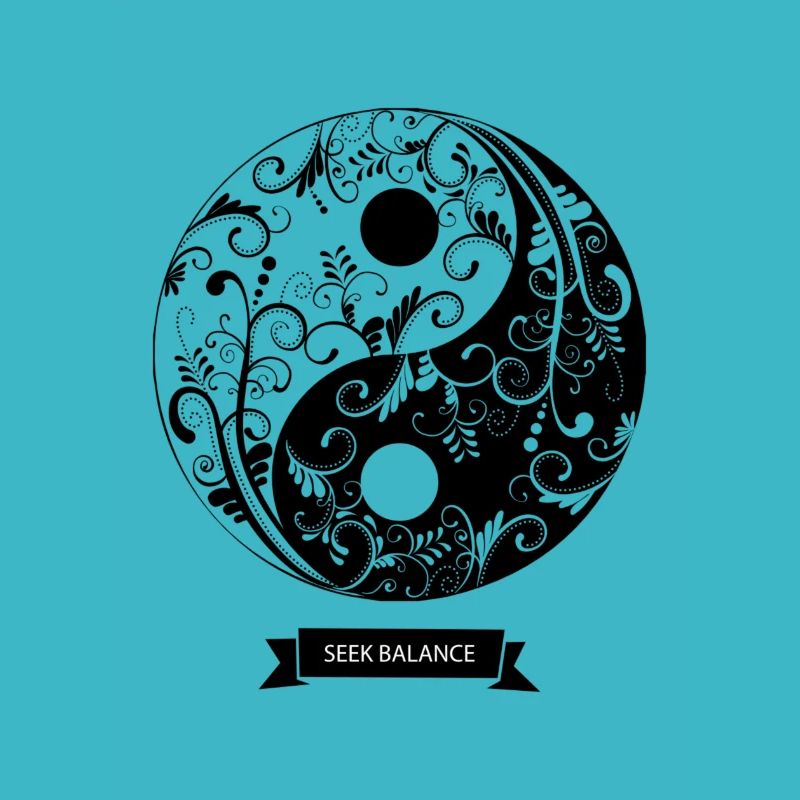 Ying Yang mandala
