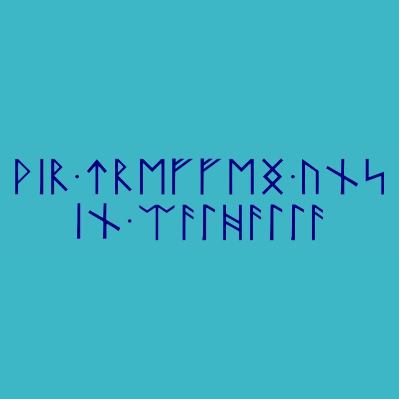 We meet in Valhalla runes font Germanic