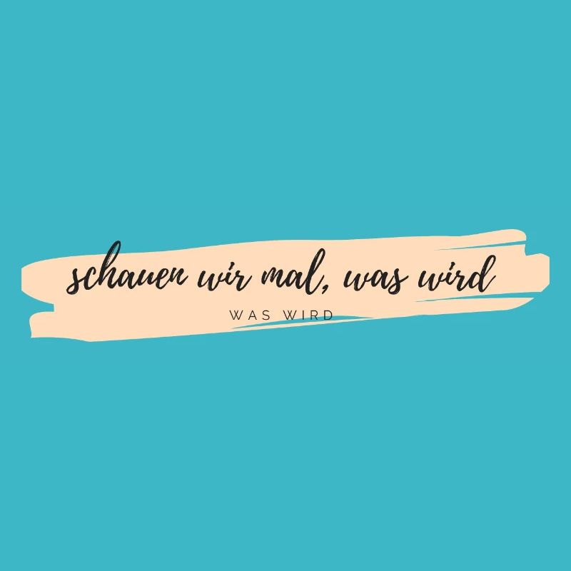 schauen wir mal was wird