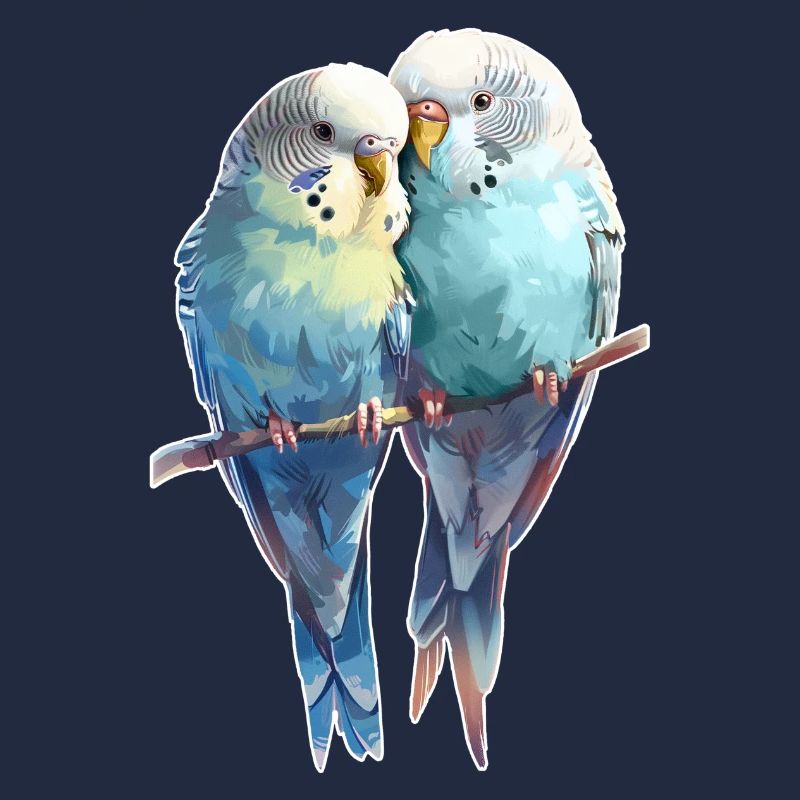 Budgie pair