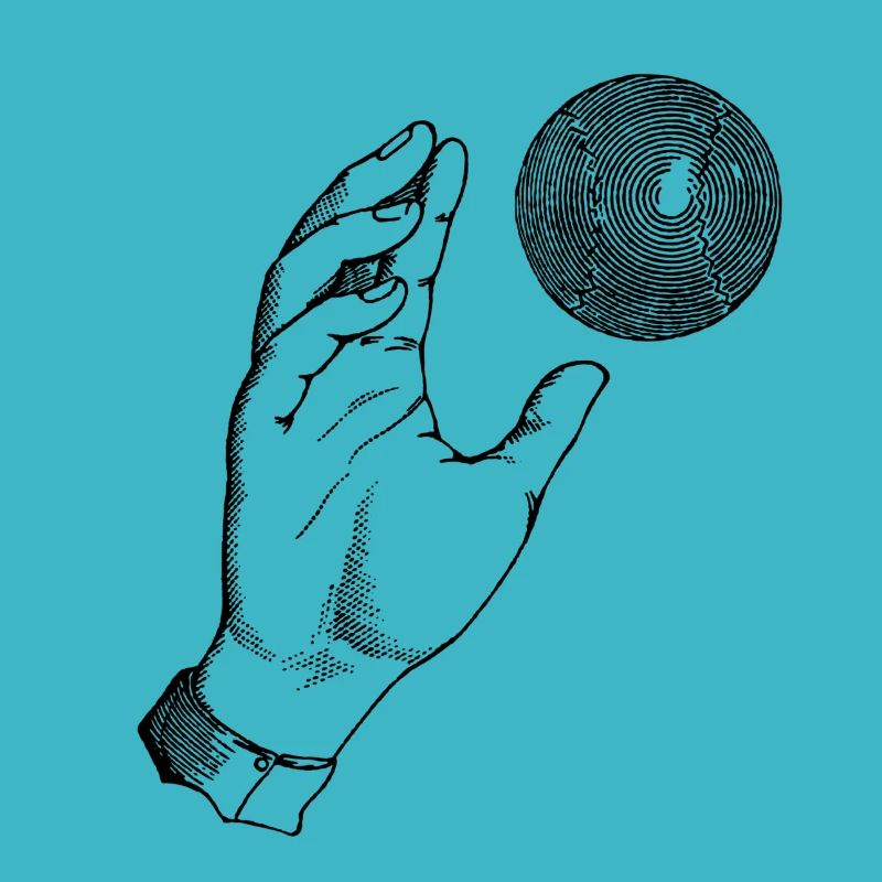 Hand with ball
