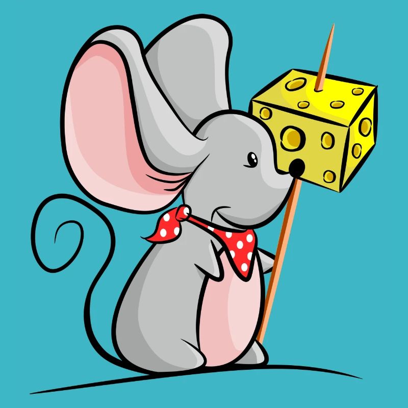 Souris au fromage