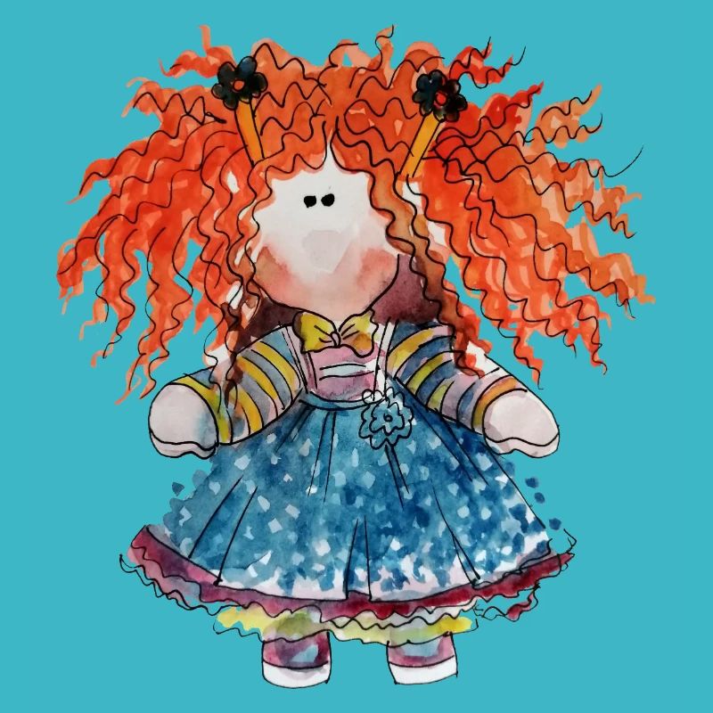 poupée rousse