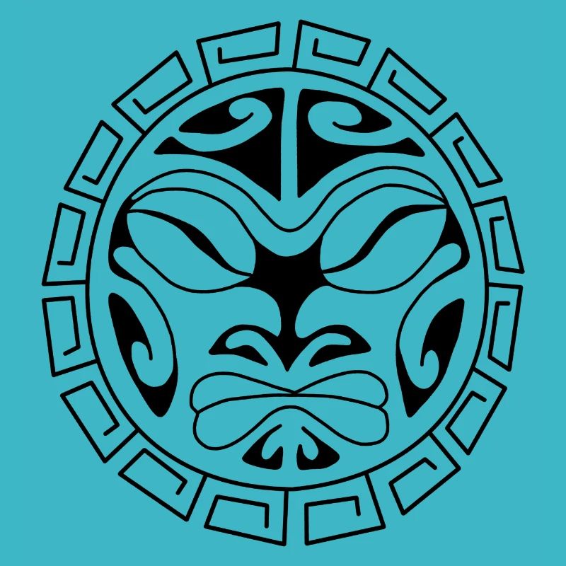 Maori visage peuple