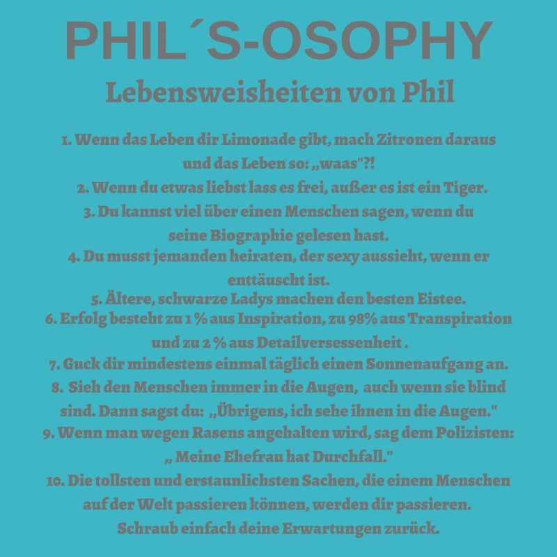 Phils osophie