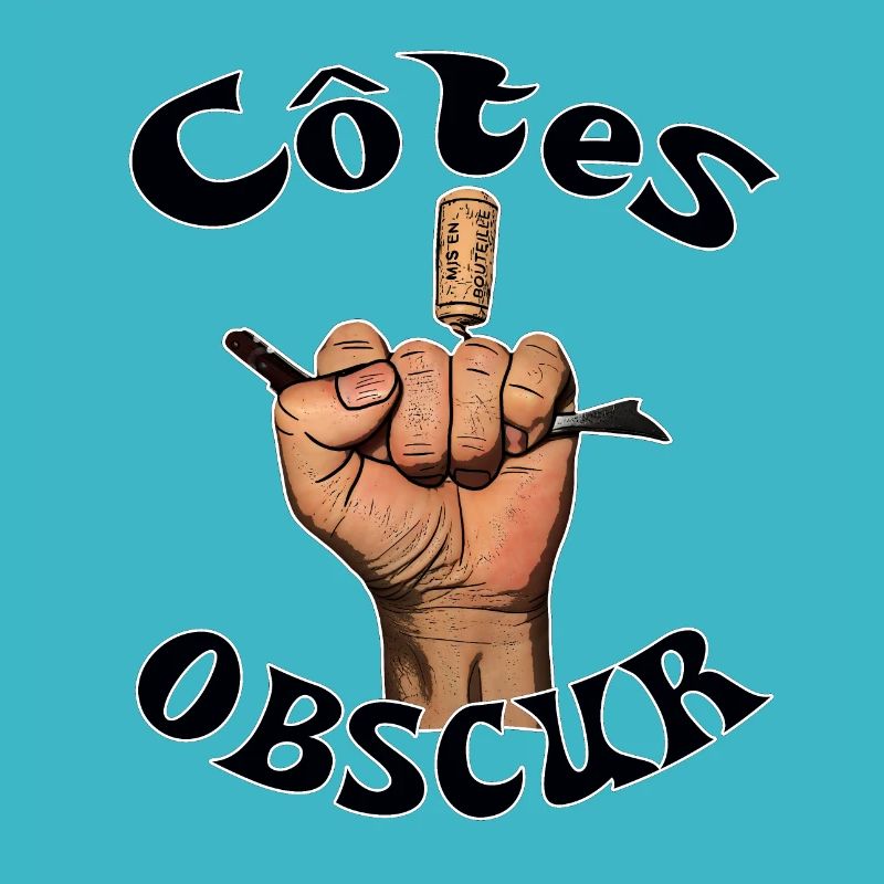 Côtes obscur du vigneron et de ses vignes