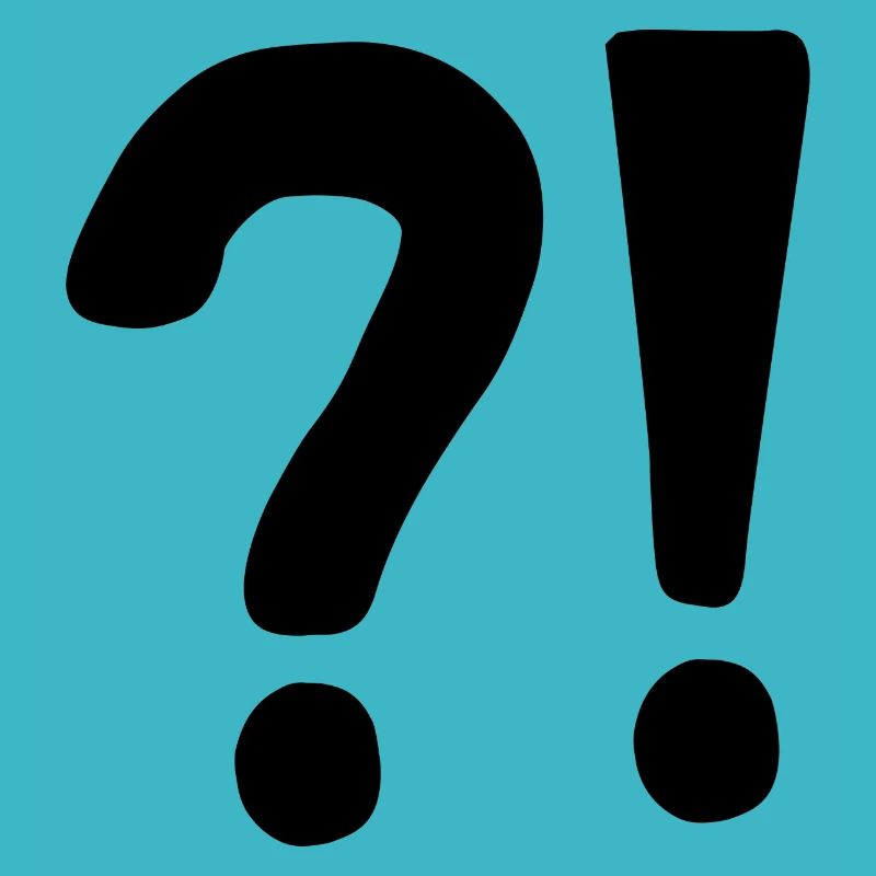 | question mark Exclamation point | | icon Confused