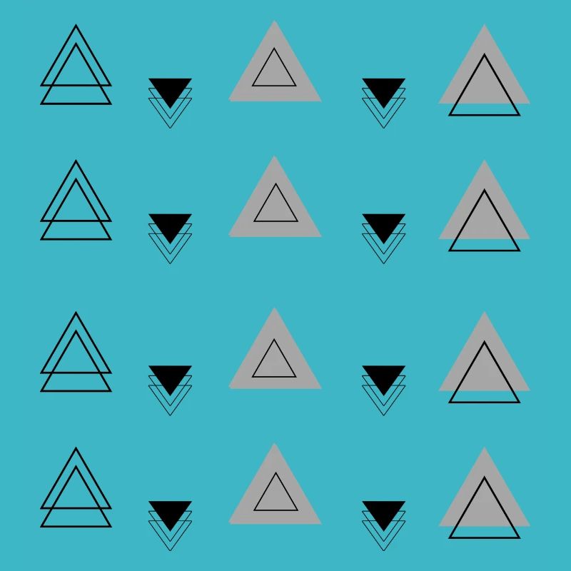 Géométrie Moderne Abstrait Rangées de Triangles