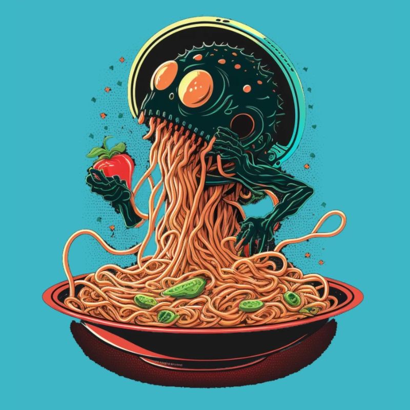 Spaghetti Alien