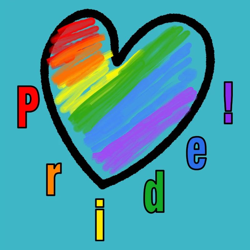 LGBTQ Heart Pride