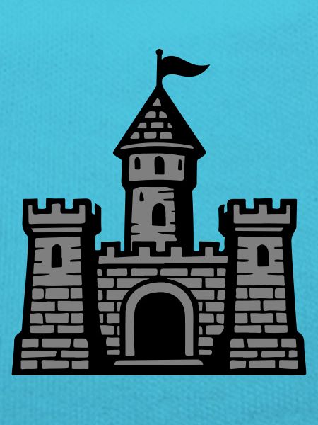 Castle Symbol Stone Wall