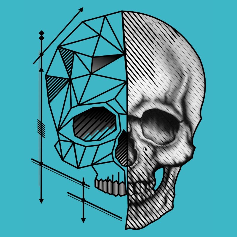 Skull polygon