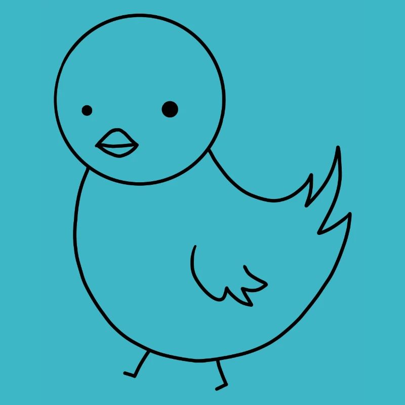 Bande dessinée de poussin