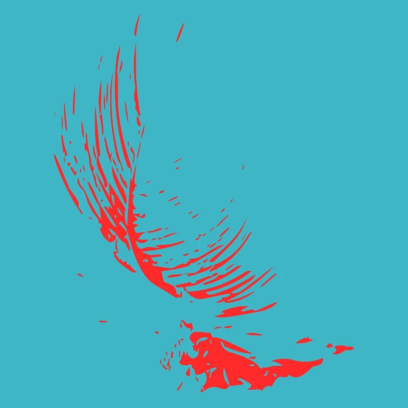 Abstract Design / Line / Pattern / Nature / Red