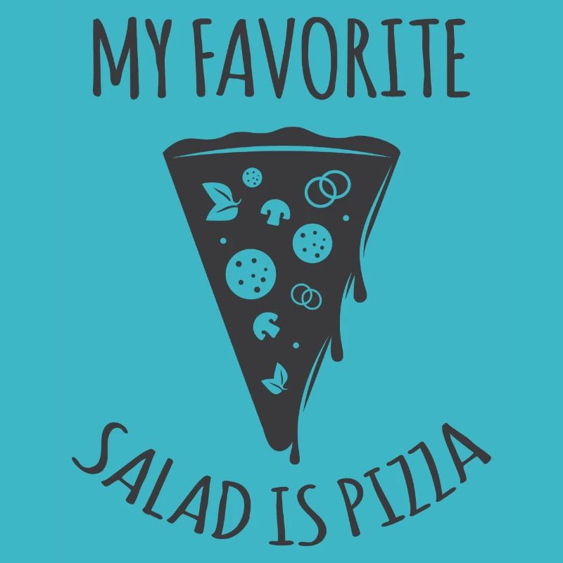 Ma salade préférée est la pizza