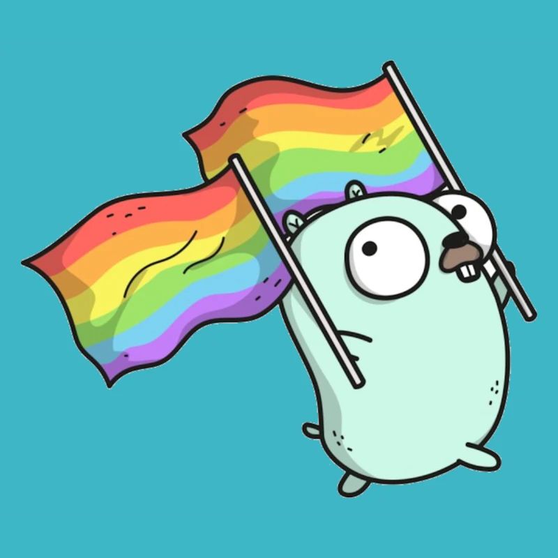 Pride gopher