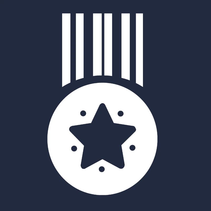 Gewinner Medaille Stern