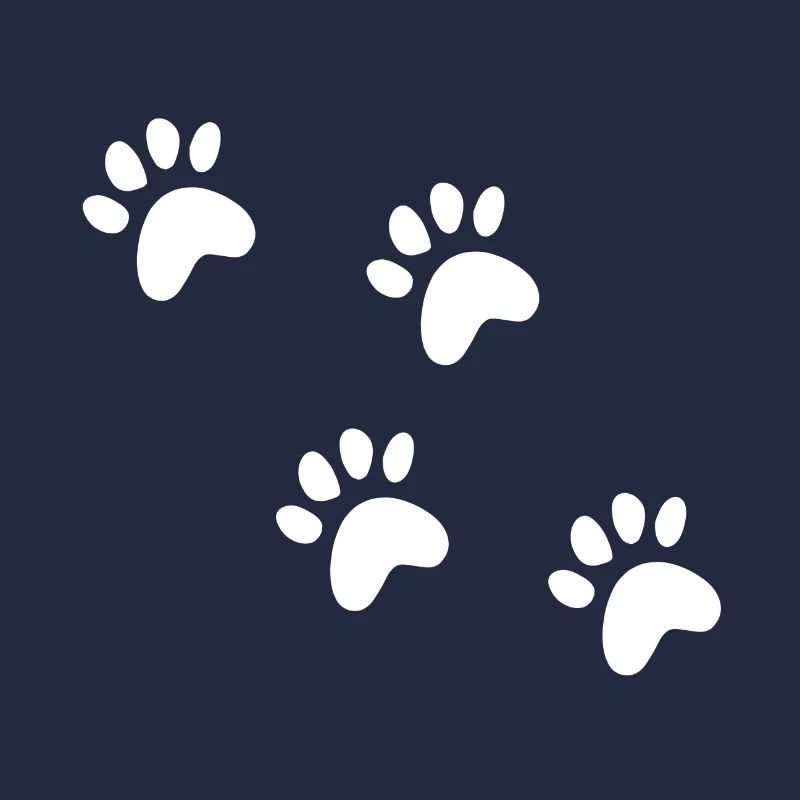 Mignon chat/chiens traces