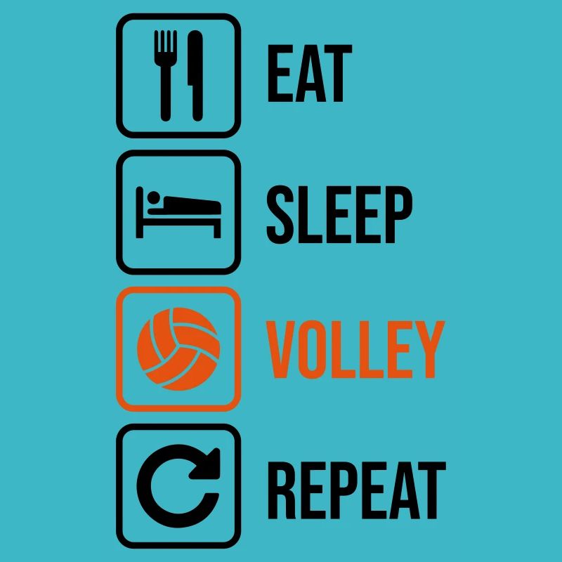 Eat. Sleep. Volley. Repeat.