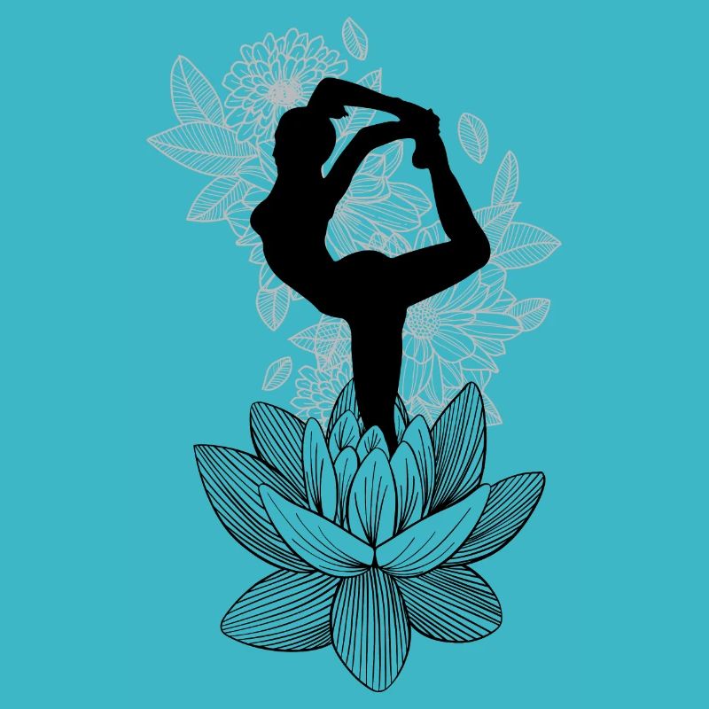 Silhouette King Pigeon Pose