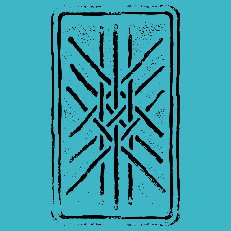 Net of Wyrd Grid Skulds Net Binderune Symbol