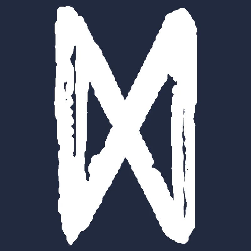 Elder Futhark Rune Dagaz - Buchstabe D