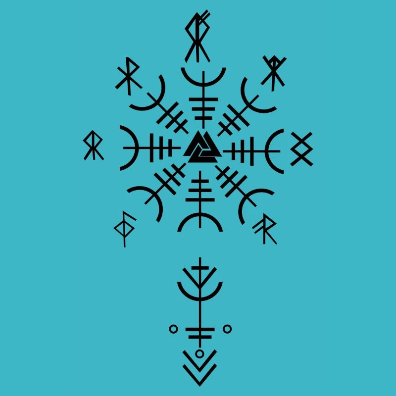 Keltischer Vikinger Vegvisir Kompass
