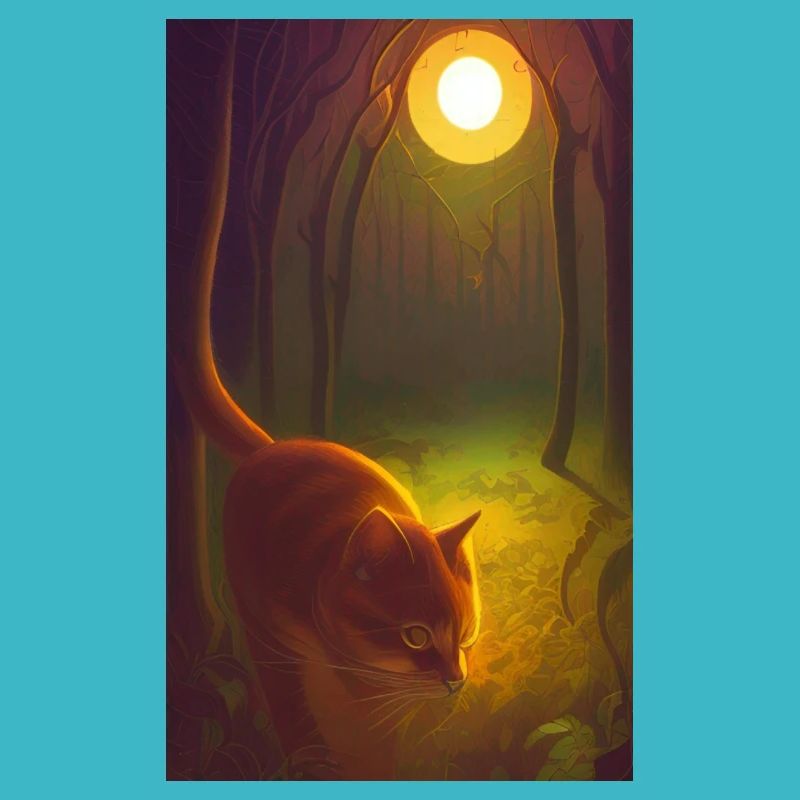 Cat AI Generated Art