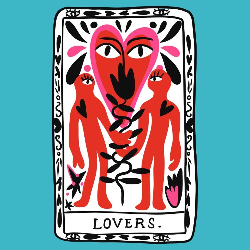 lovers card