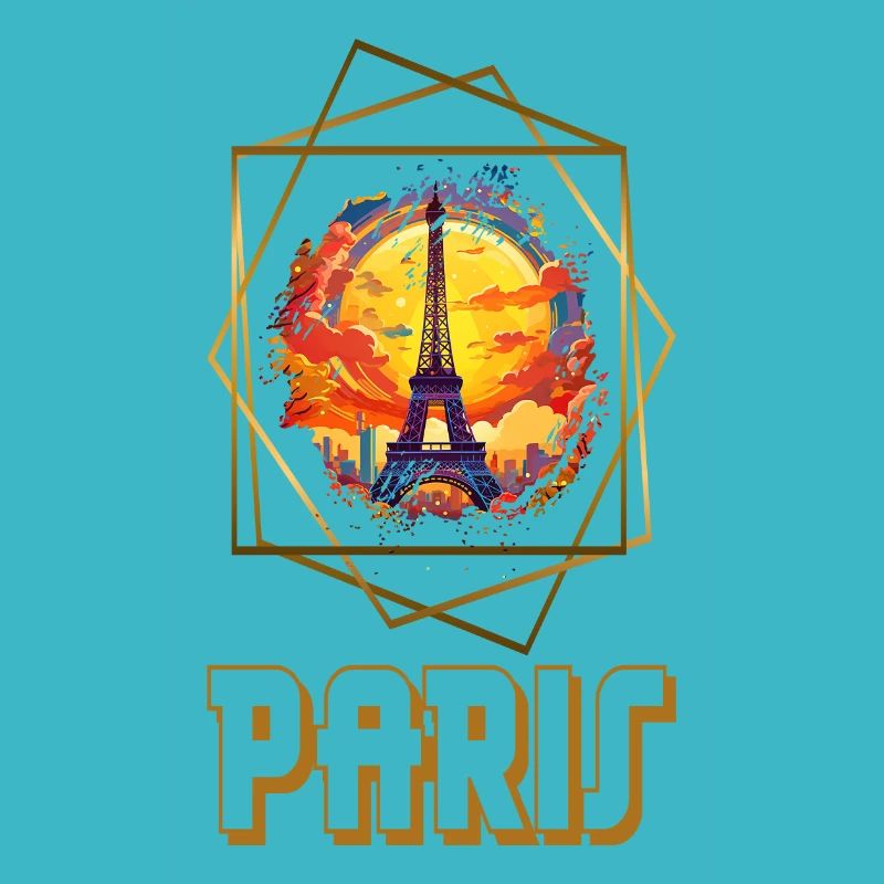 Paris Eiffelturm Frankreich Stadt Skyline Kunst