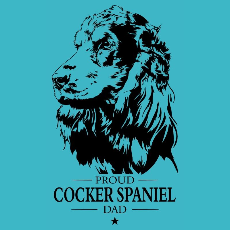 Cocker Spaniel Dad Hunde Hund Wilsigns
