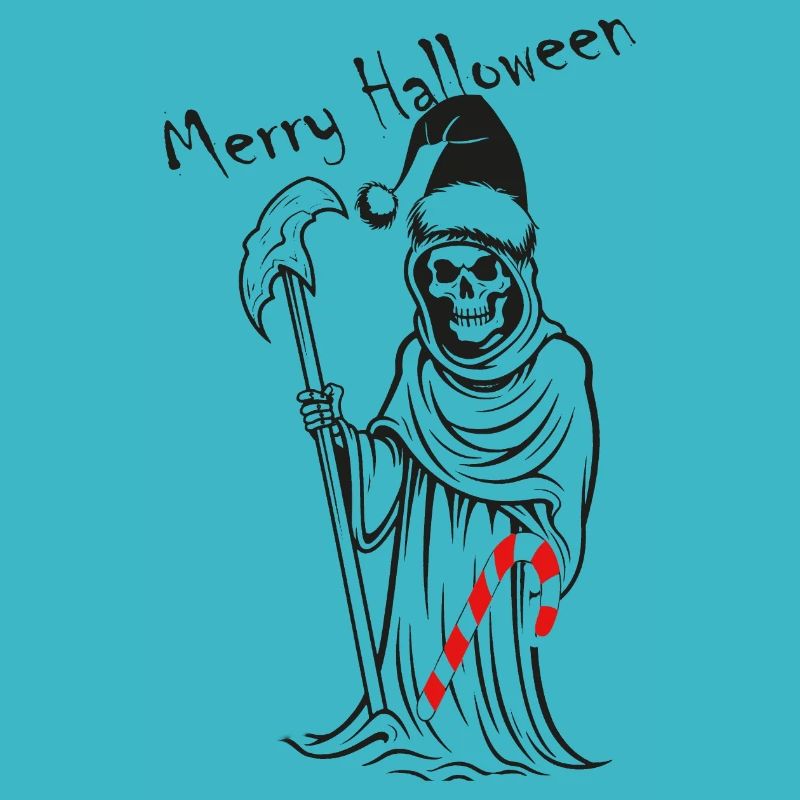 Faucheuse avec canne à sucre Halloween