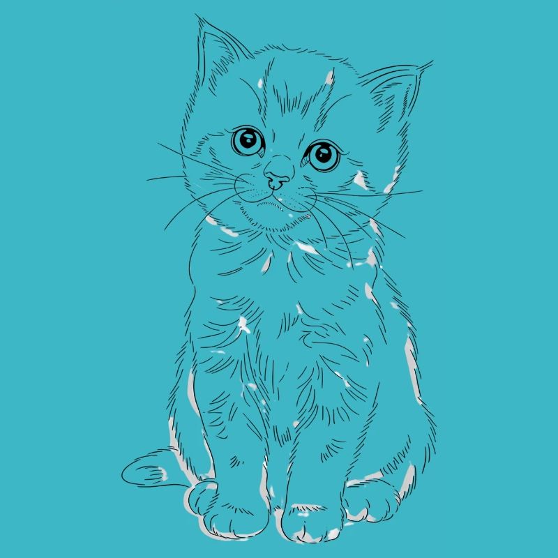 Shy kitten
