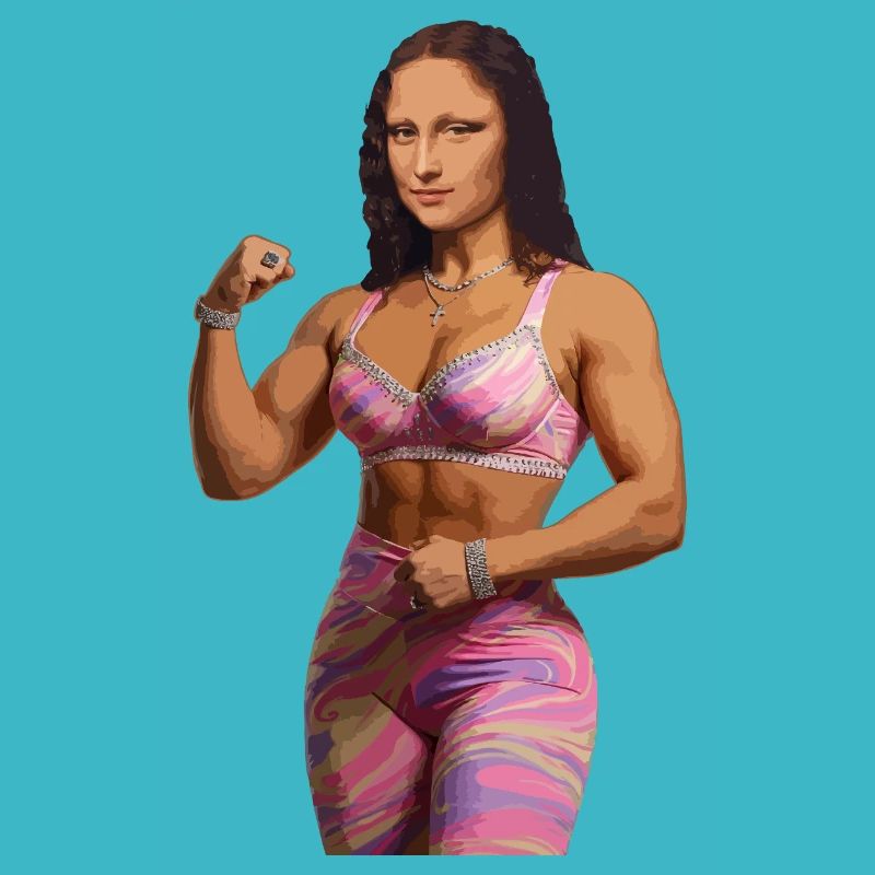 Mona Lisa bling bling
