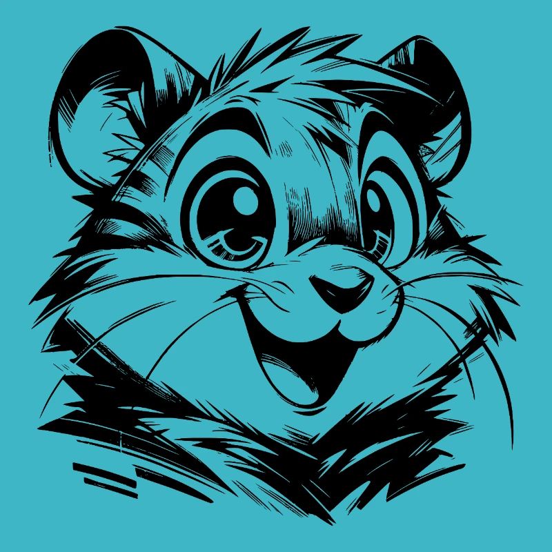 Little cute hamster smiling charmer