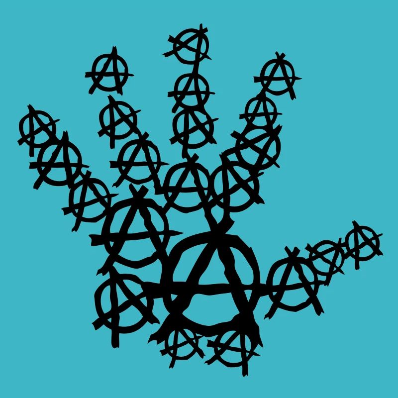 hand hand anarchy mano8
