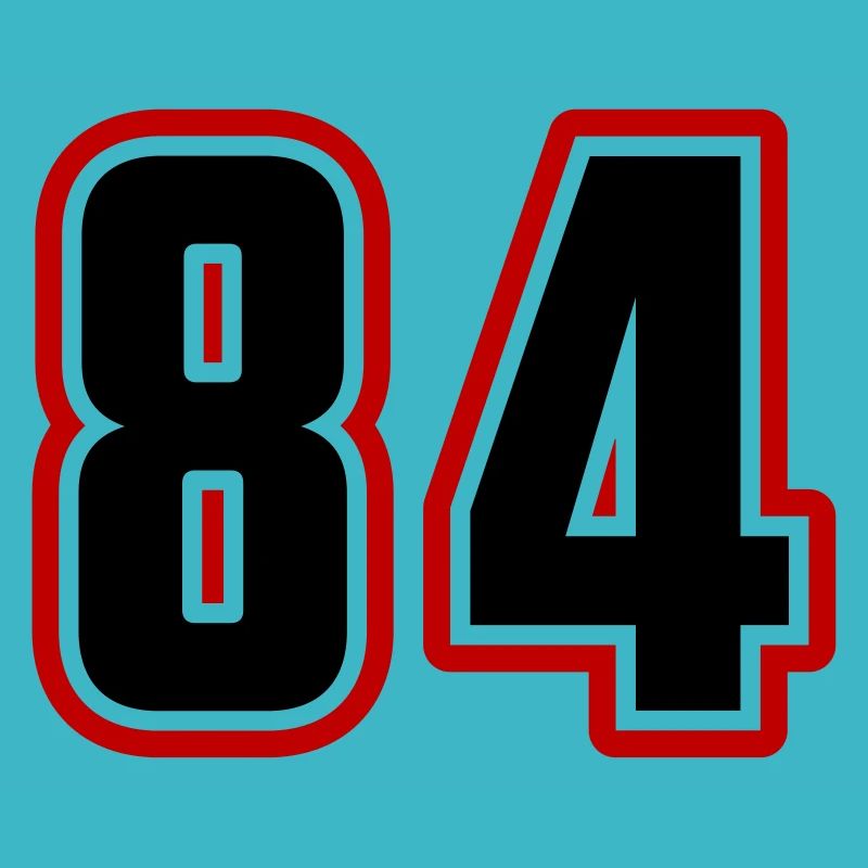 84 number symbol
