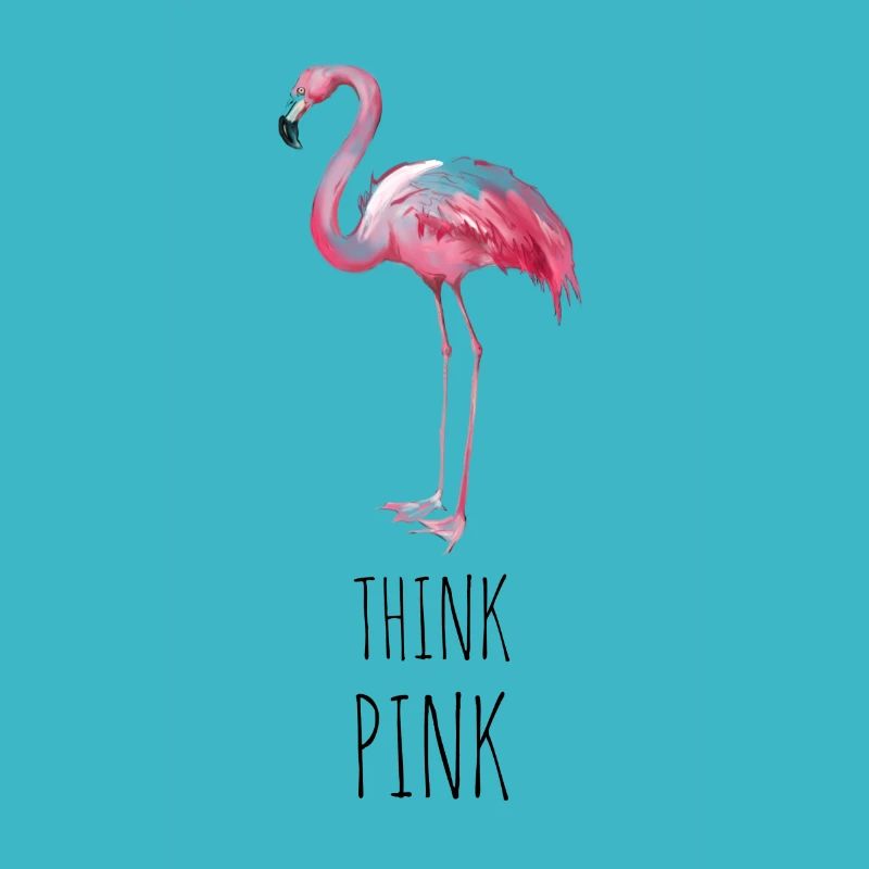 FLAMINGO. PENSEZ ROSE