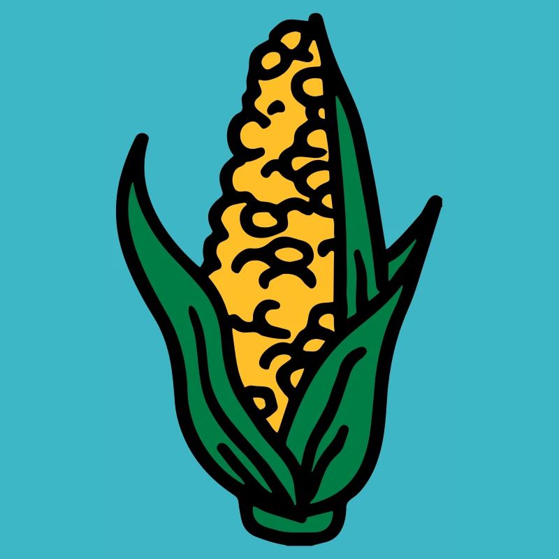 Corn maïs maïs corncob